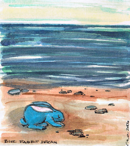 blue rabbit dream