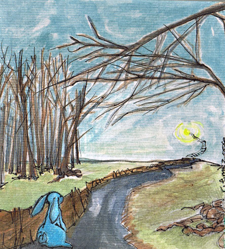 blue rabbit march