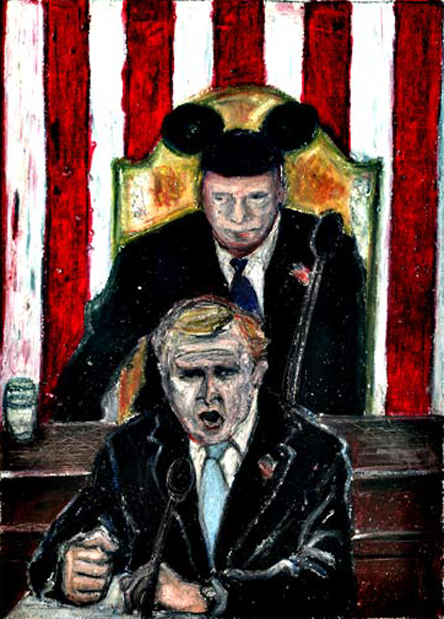 one big dick and an angry monkey
